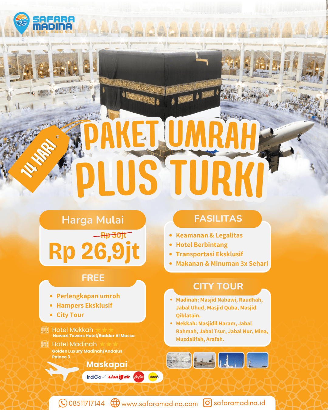 Umrah Plus Turkey